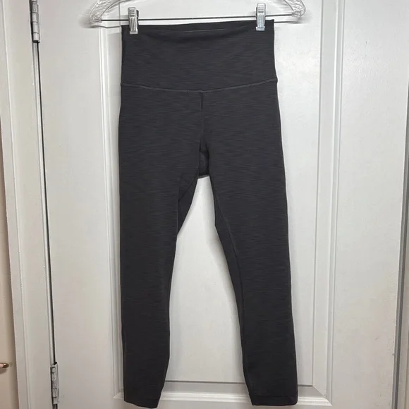 Lululemon Wunder Train High Rise Tight 28", Heathered Graphite Grey - Picture 4 of 11
